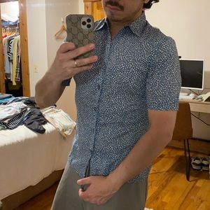 Floral print summer Burberry shirt